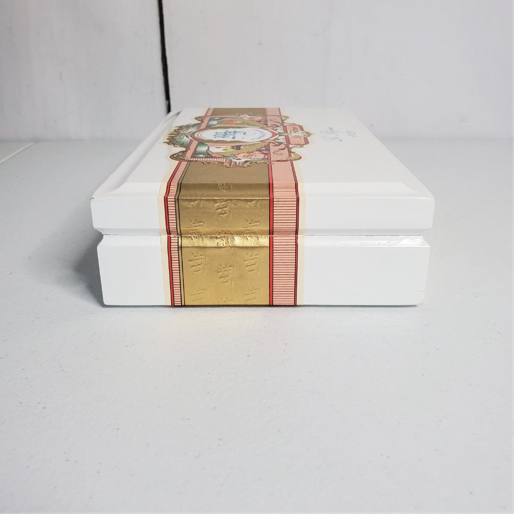 *SOLD* My Father Le Bijou 1922 Wooden Cigar Storage Box Empty - Picture 4 of 10